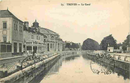 10 - Troyes - Le Canal - Animée - CPA - Voir Scans Recto-Verso - Troyes