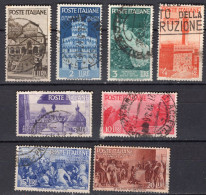 Y3256 - ITALIA Ss N°566/73 - ITALIE Yv N°504/11 - 1946-60: Used