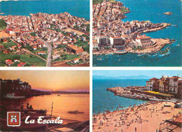 Espagne - Espana - Cataluna - Costa Brava - La Escala - Multivues - Vista Aérea - Vue Aérienne - CPM - Voir Scans Recto- - Gerona