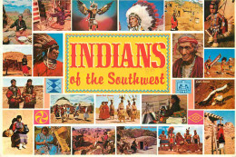 Indiens - Indians Of The Southwest - Multivues - CPM - Voir Scans Recto-Verso - Indios De América Del Norte