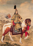 Art - Peinture - Cluseppe Castigllone (Chinese Name Lang Shining) - The Qianhng Emperor In Cérémonial Armour On Horsebac - Malerei & Gemälde