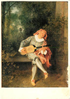 Art - Peinture - Antoine Watteau - Mezzetin - CPM - Etat Pli Visible - Voir Scans Recto-Verso - Peintures & Tableaux