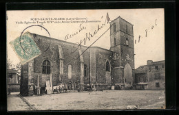 CPA Port-Sainte-Marie, Vieille Eglise Du Temple, Ancien Couvent Des Dominicains  - Other & Unclassified