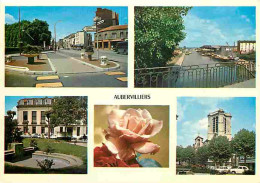 93 - Aubervilliers - Multivues - Automobiles - Fleurs - Roses - CPM - Voir Scans Recto-Verso - Aubervilliers