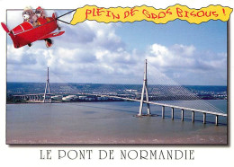 76 - Pont De Normandie - Ours En Peluche Dans Un Avion - Carte Neuve - CPM - Voir Scans Recto-Verso - Sonstige & Ohne Zuordnung