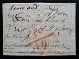 Vorphilatelie 1787, DE NEUWIED Brief Mit Inhalt "fco. Rhausen" Nach Schwyz/Schweiz - Prephilately