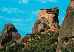 Grèce - Les Métérores - Monastère Agios Nicolaos Anapafsas - Carte Neuve - CPM - Voir Scans Recto-Verso - Grèce