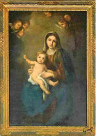 Art - Peinture Religieuse - Murillo - La Vierge Et L'Enfant - CPM - Voir Scans Recto-Verso - Pinturas, Vidrieras Y Estatuas