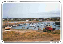 50 - Fermanville - Le Port - Bateaux - Carte Neuve - CPM - Voir Scans Recto-Verso - Autres & Non Classés