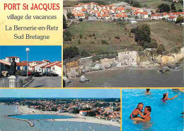 44 - La Bernerie En Retz - Port St Jacques - Village De Vacances - Multivues - CPM - Voir Scans Recto-Verso - La Bernerie-en-Retz