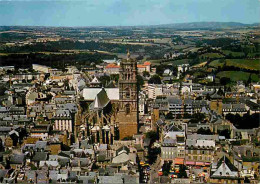 12 - Rodez - Vue Générale Aérienne - Au 1er Plan La Cathédrale Notre-Dame - Flamme Postale - CPM - Voir Scans Recto-Vers - Rodez