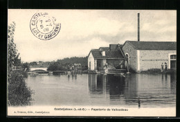 CPA Casteljaloux, Papeterie De Valloudeau  - Casteljaloux