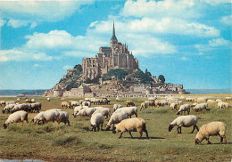 Animaux - Moutons - Le Mont Saint Michel - Les Moutons De Pré-salé - CPM - Voir Scans Recto-Verso - Autres & Non Classés