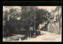 CPA Castillonnès, Promenades De La Mouthe  - Autres & Non Classés