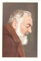 IMMAGINETTA PADRE PIO CON PREGHIERA MANFREDONIA 16 AGOSTO 1972 - Santini