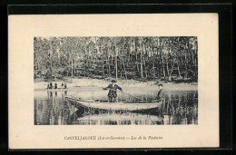 CPA Casteljaloux, Lac De La Pinderèse  - Casteljaloux
