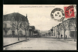 CPA Casteljaloux-les-Bains, Avenue De La Gare  - Casteljaloux