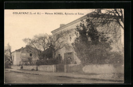 CPA Colayrac, Maison Borel, Epicerie Et Tabac  - Autres & Non Classés