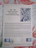 Document Officiel Centre National D'etude Des Telecommunications 18/6/84 - Documenten Van De Post