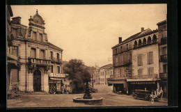 CPA Fumel, Place Du Postel  - Sonstige & Ohne Zuordnung