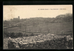 CPA Le Houga, Vue Generale, Cote Nord  - Other & Unclassified