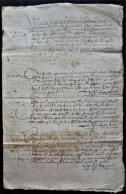 Opmeting Van Een Hofstede In HANDZAME & WERKEN A°1627 - Manuscripten