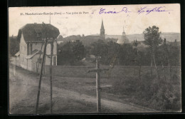 CPA Monferran-Savès, Vue Prise Du Parc  - Autres & Non Classés