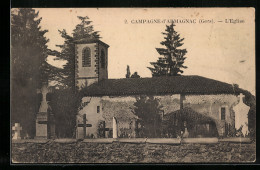 CPA Campagne-d`Armagnac, L`Eglise  - Other & Unclassified