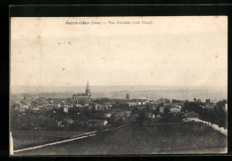 CPA Saint-Clar, Vue Générale, Côté Ouest  - Autres & Non Classés