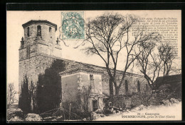 CPA Tournecoupe Près St Clar, Eglise, Vestiges Du Château  - Sonstige & Ohne Zuordnung