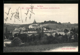 CPA Pessan, Vue Générale, Ancienne Abbaye  - Other & Unclassified