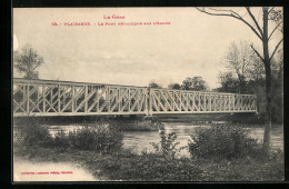 CPA Plaisance, Le Pont Métallique Sur L`Adour  - Sonstige & Ohne Zuordnung