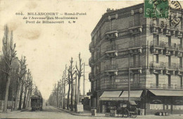 BILLANCOURT  Rond Point De L'Avenue Des Moulineaux Pont De Billancourt Boucherie Tramway RV - Boulogne Billancourt