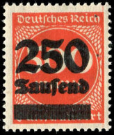 Deutsches Reich, 1923, 296 DD, Postfrisch - Other & Unclassified