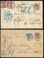 Berlin, 1880, P 10 + 41(2) - Bzw. 42, Brief - Andere & Zonder Classificatie