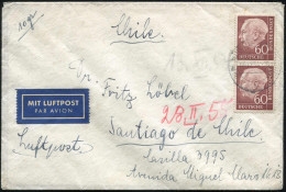 Bundesrepublik Deutschland, 1954, 195 EF, Brief - Other & Unclassified