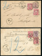 Berlin, 1881, P 10 + 41(2) / P 12/01 + 41(2), Brief - Sonstige & Ohne Zuordnung