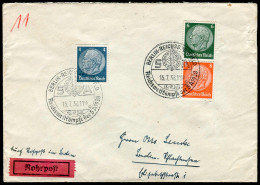 Berliner Postgeschichte, 1938, 514, 516, 517, Brief - Covers & Documents