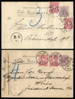 Berlin, 1881, P 10 + 41(2) / P 12/01 + 41(2), Brief - Autres & Non Classés