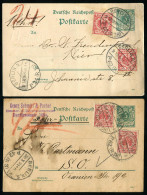 Berlin, 1890, P 20 / P 30I + 47(2), Brief - Altri & Non Classificati