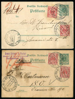 Berlin, 1890, P 20 / P 30I + 47(2), Brief - Autres & Non Classés