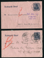 Berliner Postgeschichte, 1905, RU 6, Brief - Autres & Non Classés