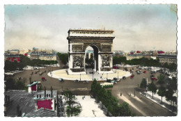 75 Paris - 75008  -   L'arc De Triomphe Et Place De L'etoile - Arrondissement: 08