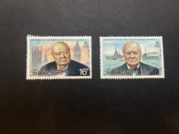 16-5-2024 (stamp) Falkland Islands  - Mint / Neuf - Sir Winston Churchill - Sir Winston Churchill