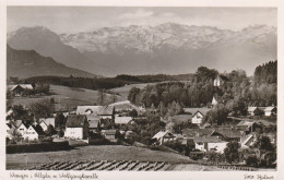 7988 WANGEN, Blick über Den Ort Auf Die Wolfgangkapelle, 1952 - Wangen I. Allg.