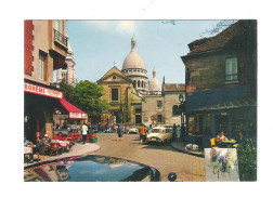 PARIS - MONTMARTRE , LA PLACE DU TERTRE, L'EGLISE SAINT-PIERRE  (FR 20.222) - Die Seine Und Ihre Ufer