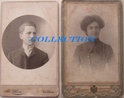 LOT 2 X CDV BUCURESCI - GOVORA 1880, Calea RAHOVEI, Fotograf  ATHEN - Ovessa,TANASESCU, Very Rare - Ancianas (antes De 1900)