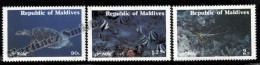 Maldives 1980 Yvert 844-49, Sea Fauna, Marine Sea Life  - MNH - Maldiven (1965-...)