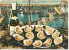 LA BRETAGNE  .. DEGUSTATION DES HUITRES . BOUTEILLE DE MUSCADET ANNEE 1967 - Recipes (cooking)