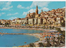 Menton - Les Plages Et La Vieille Ville - Menton